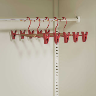 Multi Clip Hanger 5 Pack | Adult Red