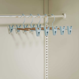 Multi Clip Hanger 5 Pack | Adult Sky Blue