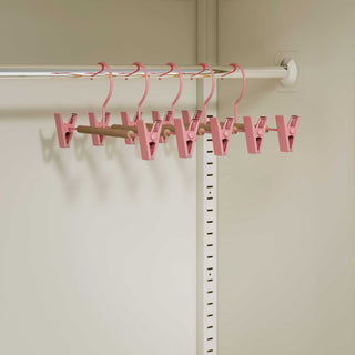 Multi Clip Hanger 5 Pack | Kids Flamingo