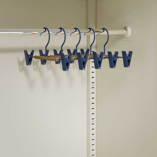 Multi Clip Hanger 5 Pack | Kids Navy Blue