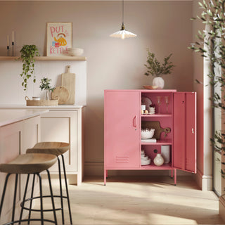 The Fulham - Home Style Storage Locker In Flamingo - Urban Lockers