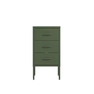 The Richmond - Industrial Style Metal Drawers In Forest - Urban Lockers