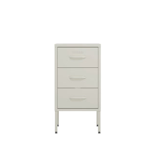 The Richmond - Industrial Style Metal Drawers In Vanilla - Urban Lockers