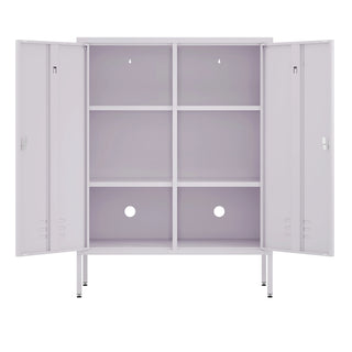 The Fulham - Home Style Storage Locker In Lilac - Urban Lockers