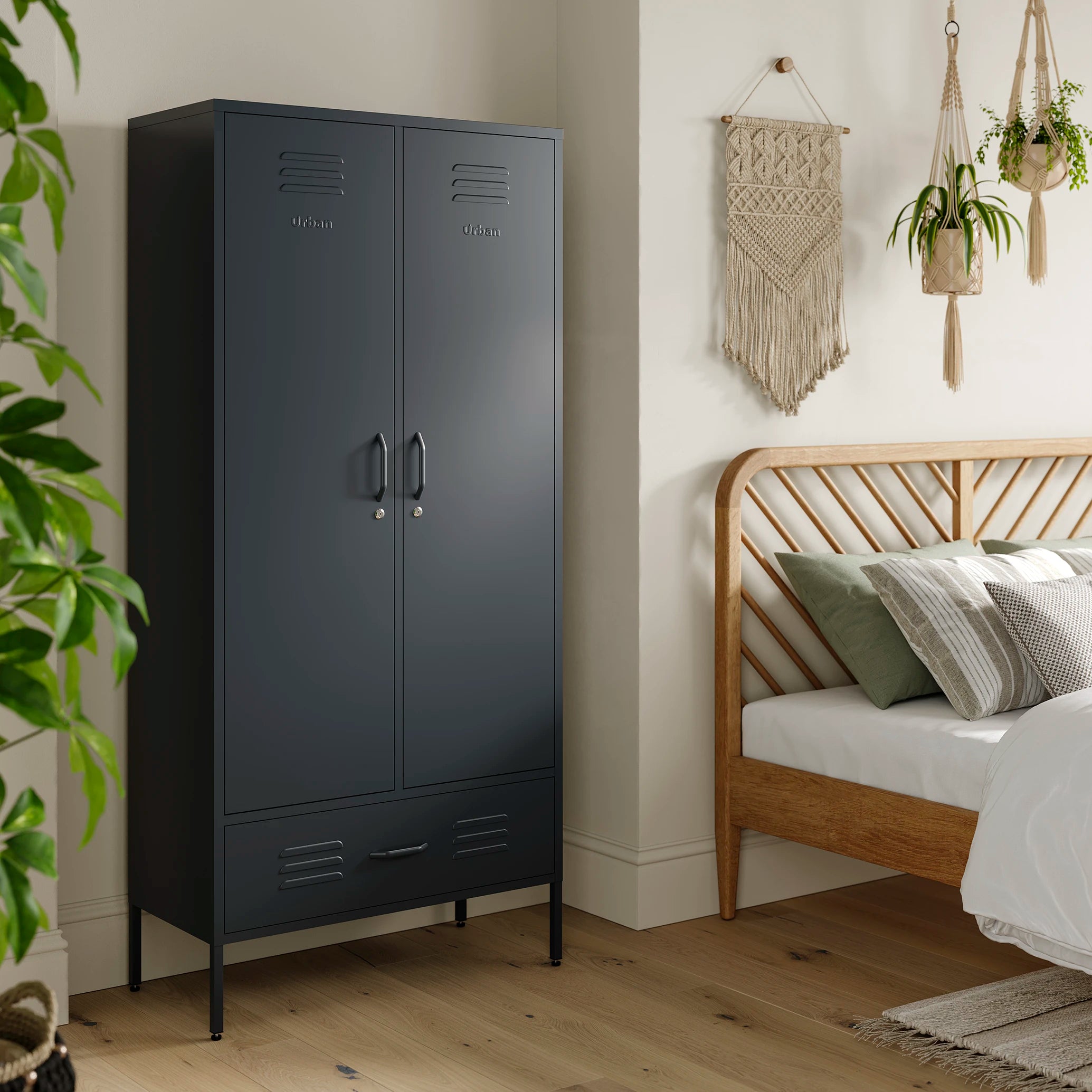 The Mayfair | Wardrobe Locker | Grey