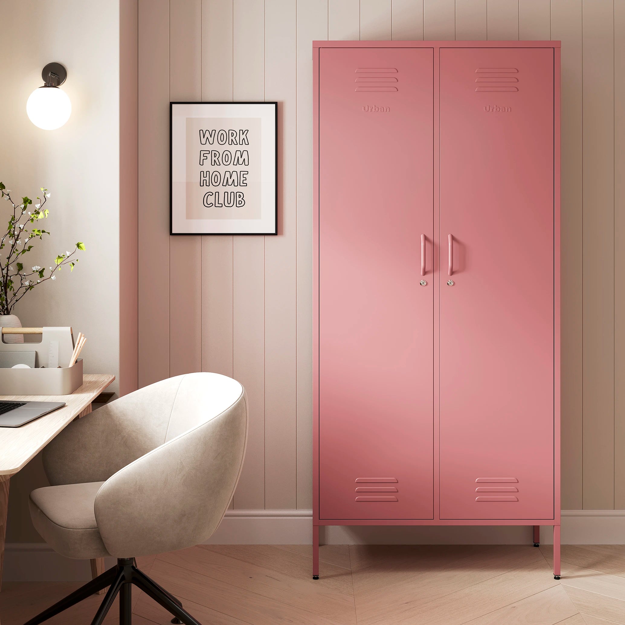 The Chelsea | Wardrobe Locker | Flamingo